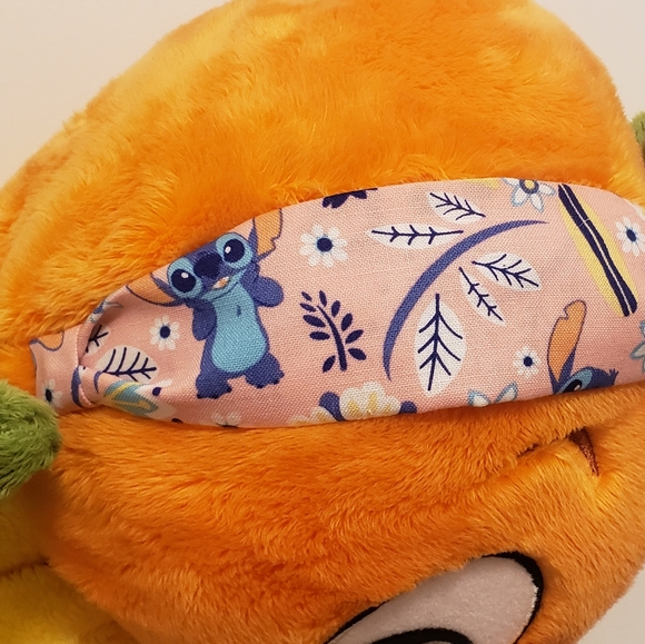 🆕️💙 Stitch Floral Headband💙Top Knot No Fill - Picture 6 of 6